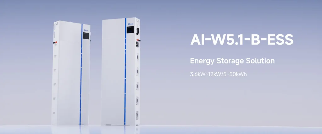 Deye AI-W5.1-B ESS residential solar battery system